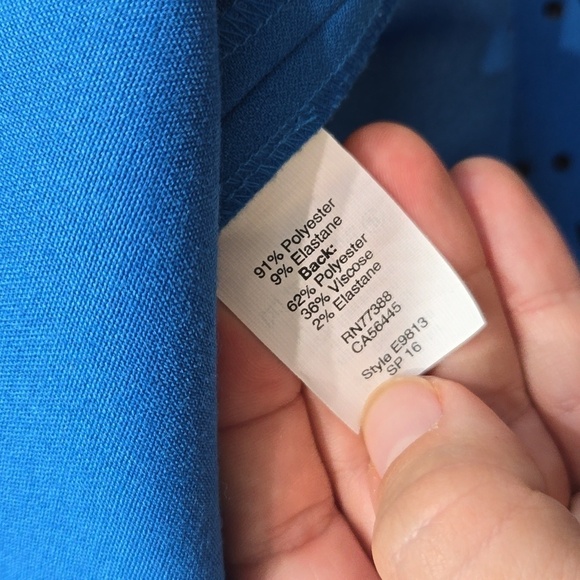 J.Crew Women  Scallop laser cut floral sheath Sleeveless Dress sz 6 Petite - Picture 7 of 7